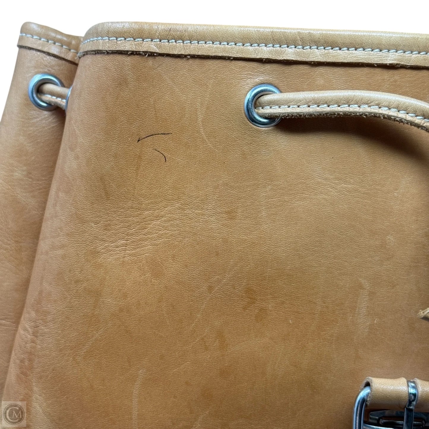 Alexandro Greek Leather Backpack, Size: Small