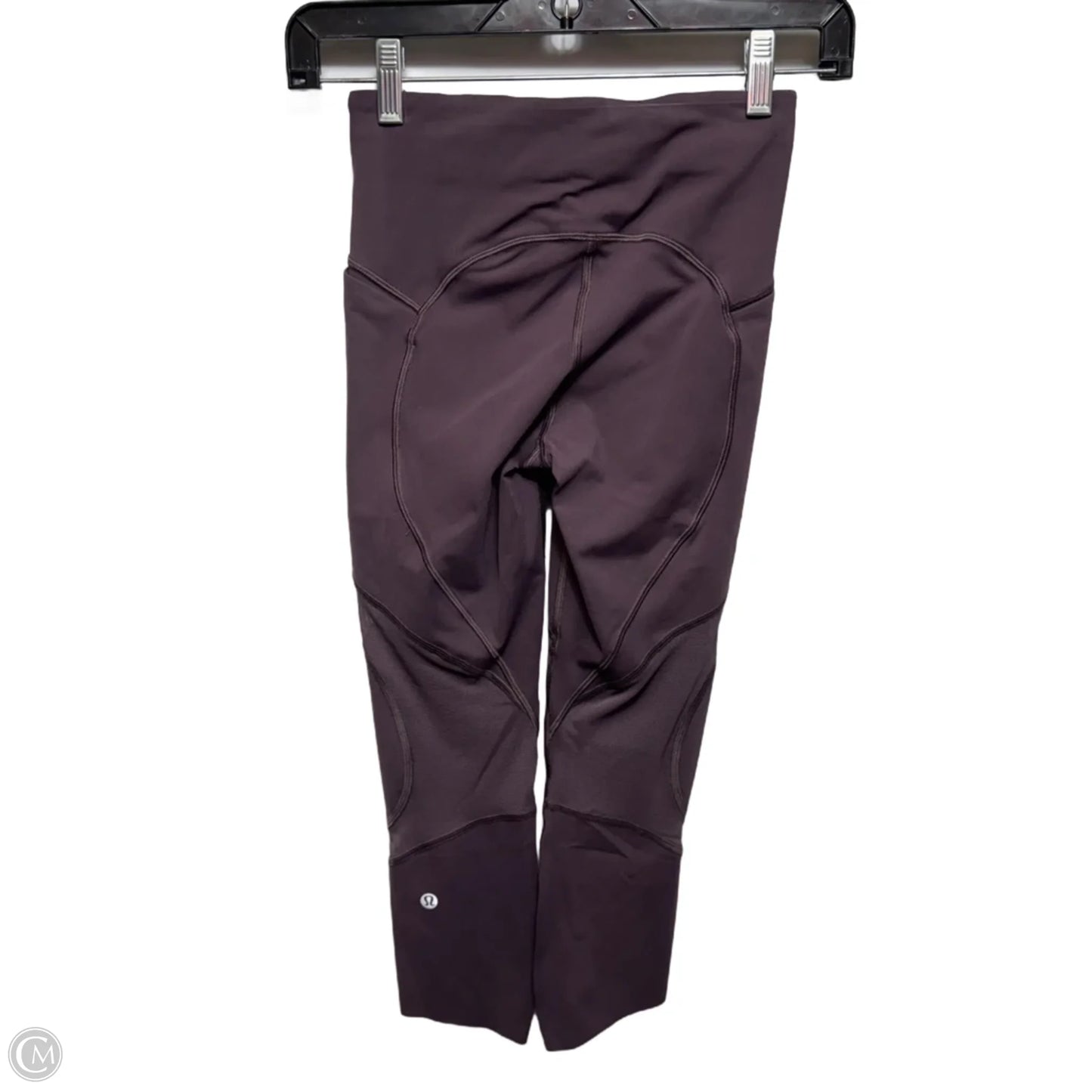 Athletic Capris By Lululemon In Purple, Size: 2
