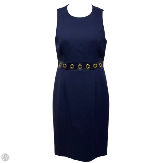 Dress Designer By Michael Kors Collection In Navy, Size: 12