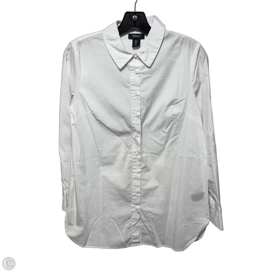 Top Long Sleeve By Jones by New York In White, Size: S