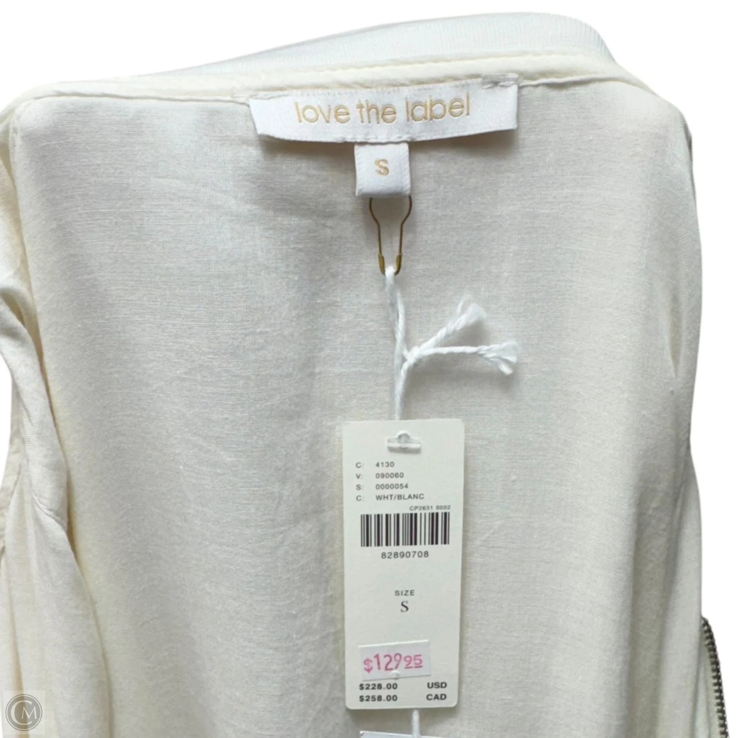 Utility Mini Dress By Love The Label In Cream, Size: S
