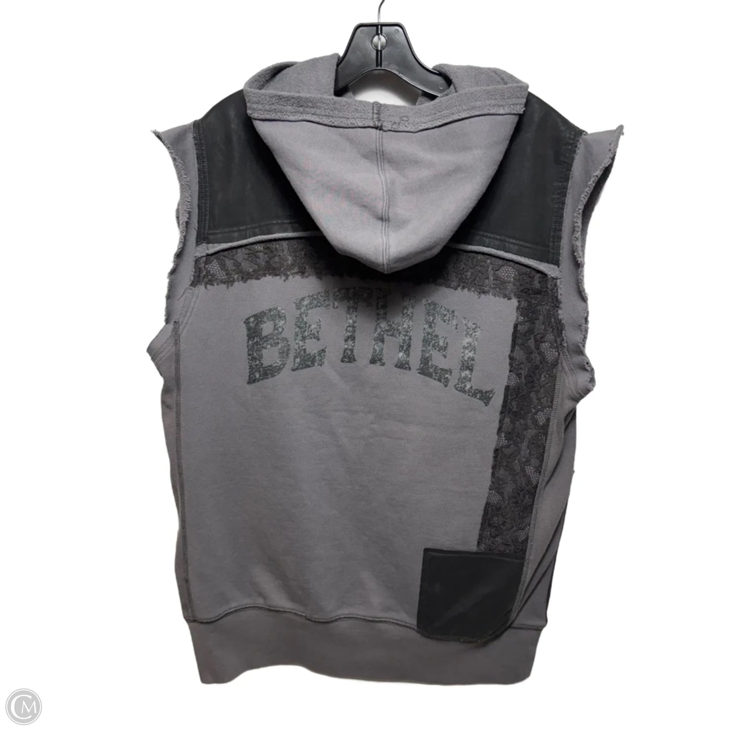 Rat Pack Lace Zip Knit Hoodie By We The Free In Grey, Size: Xs