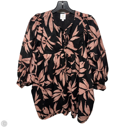 Top Long Sleeve By J.marie In Multi-colored, Size: Xl
