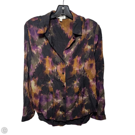 Top Long Sleeve By Cloth & Stone In Multi-colored, Size: S