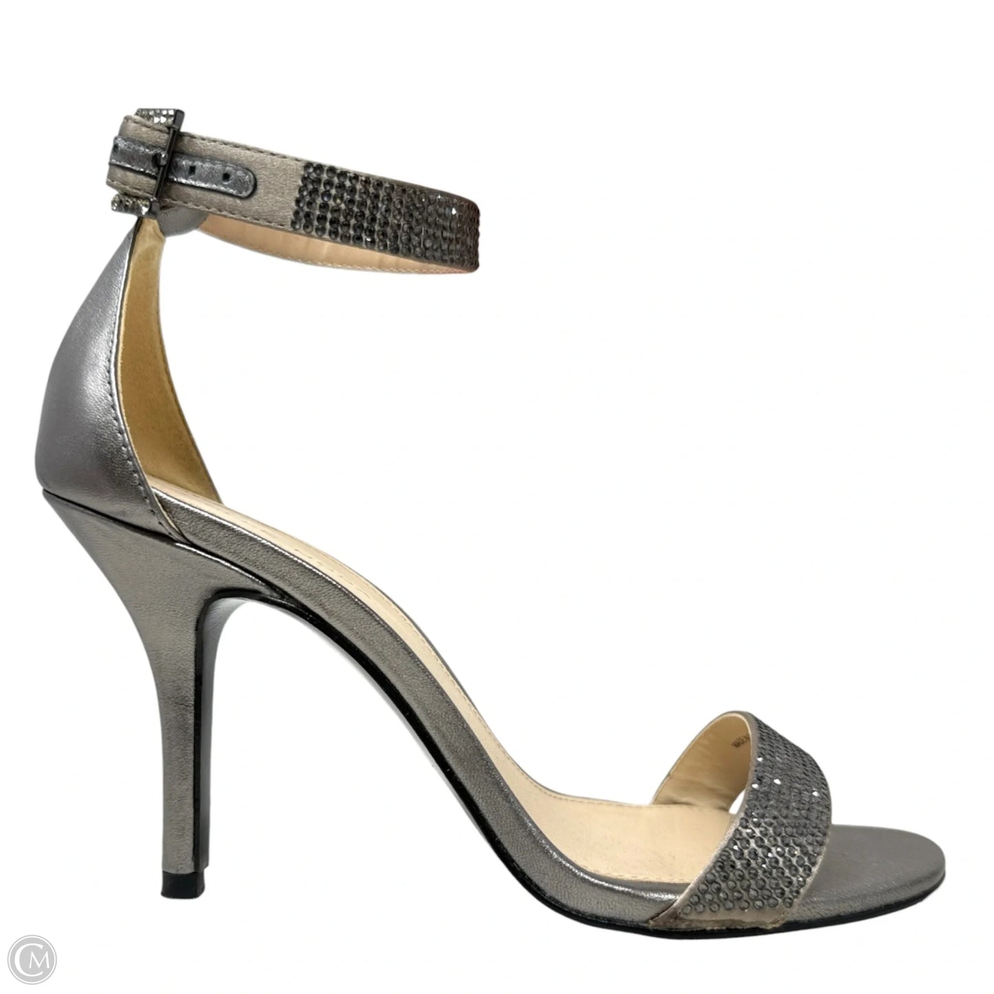 Kacey Evening Sandals By Pelle Moda In Pewter, Size: 7
