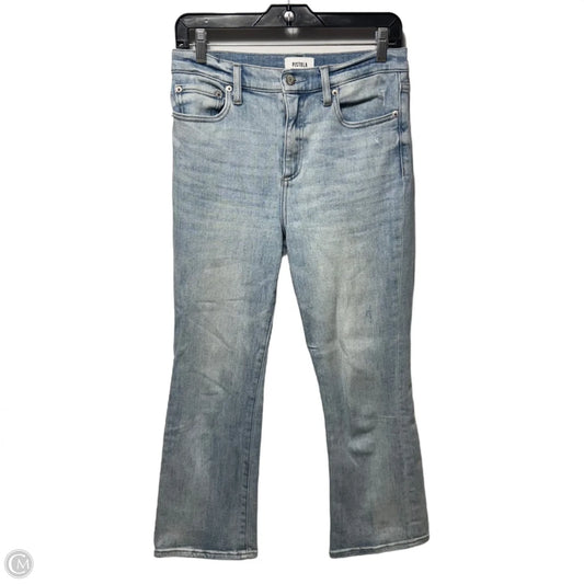 Jeans Flared By Pistola In Blue Denim, Size: 6/28