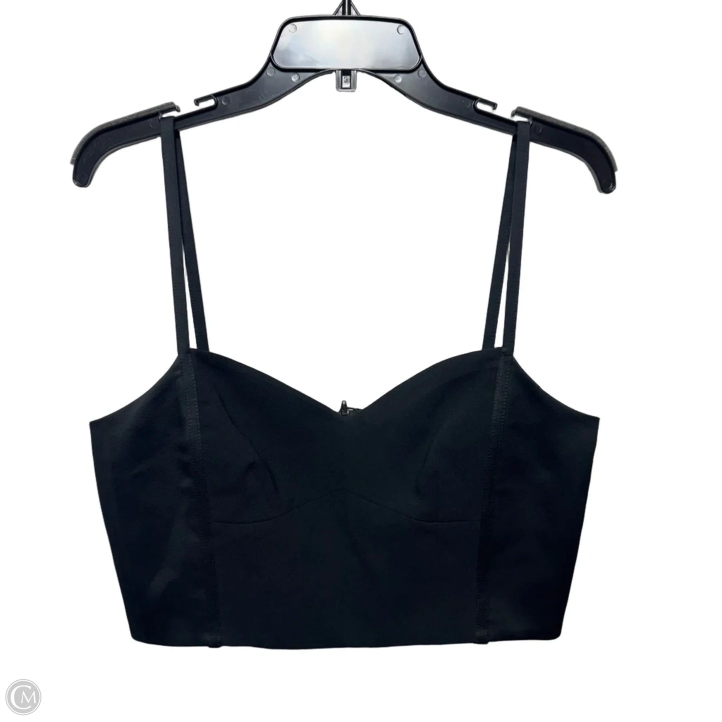 Gnu Art.365 Bustier Top Sleeveless By Marella In Black, Size: 10