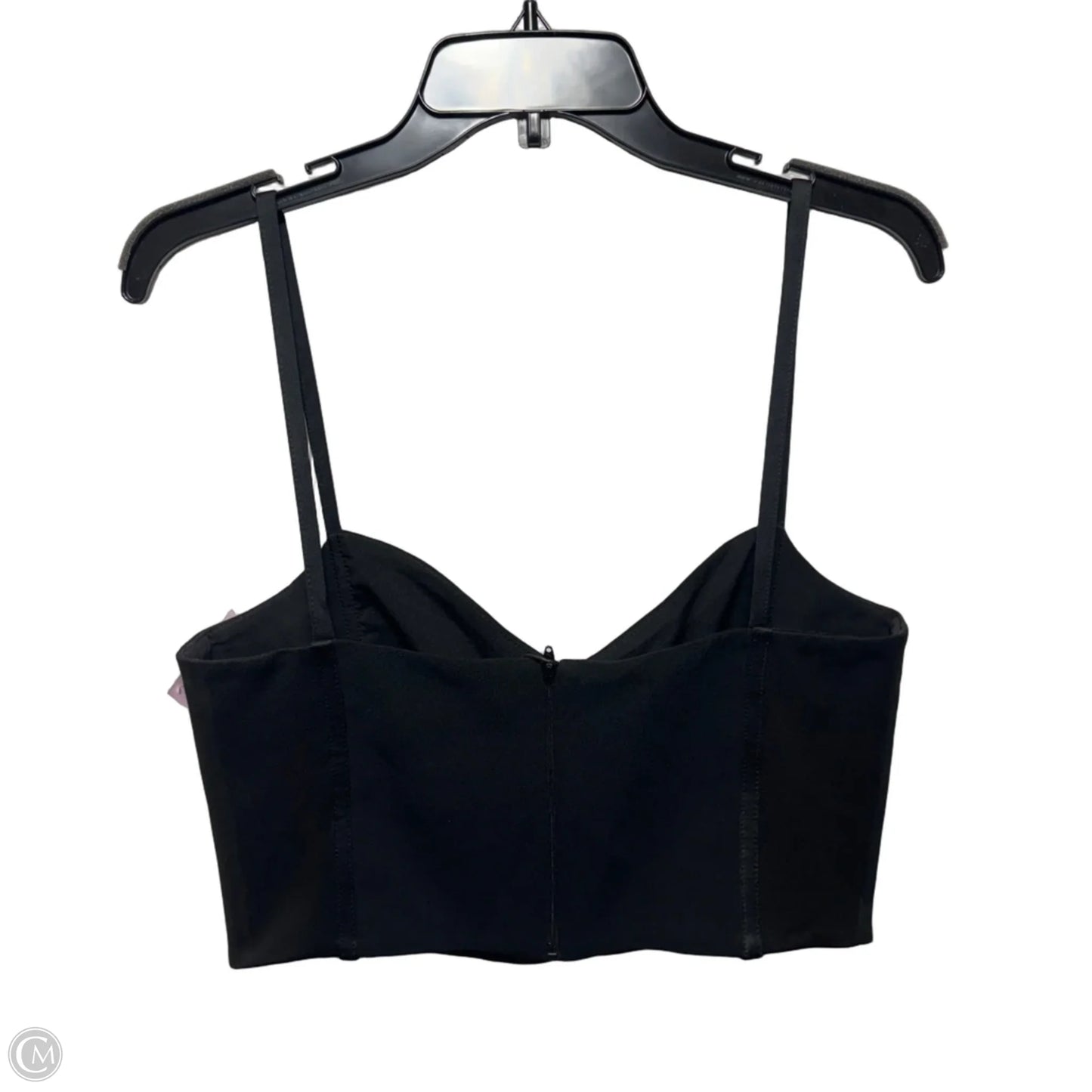 Gnu Art.365 Bustier Top Sleeveless By Marella In Black, Size: 10