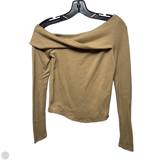 Top Long Sleeve By We The Free In Tan, Size: Xs