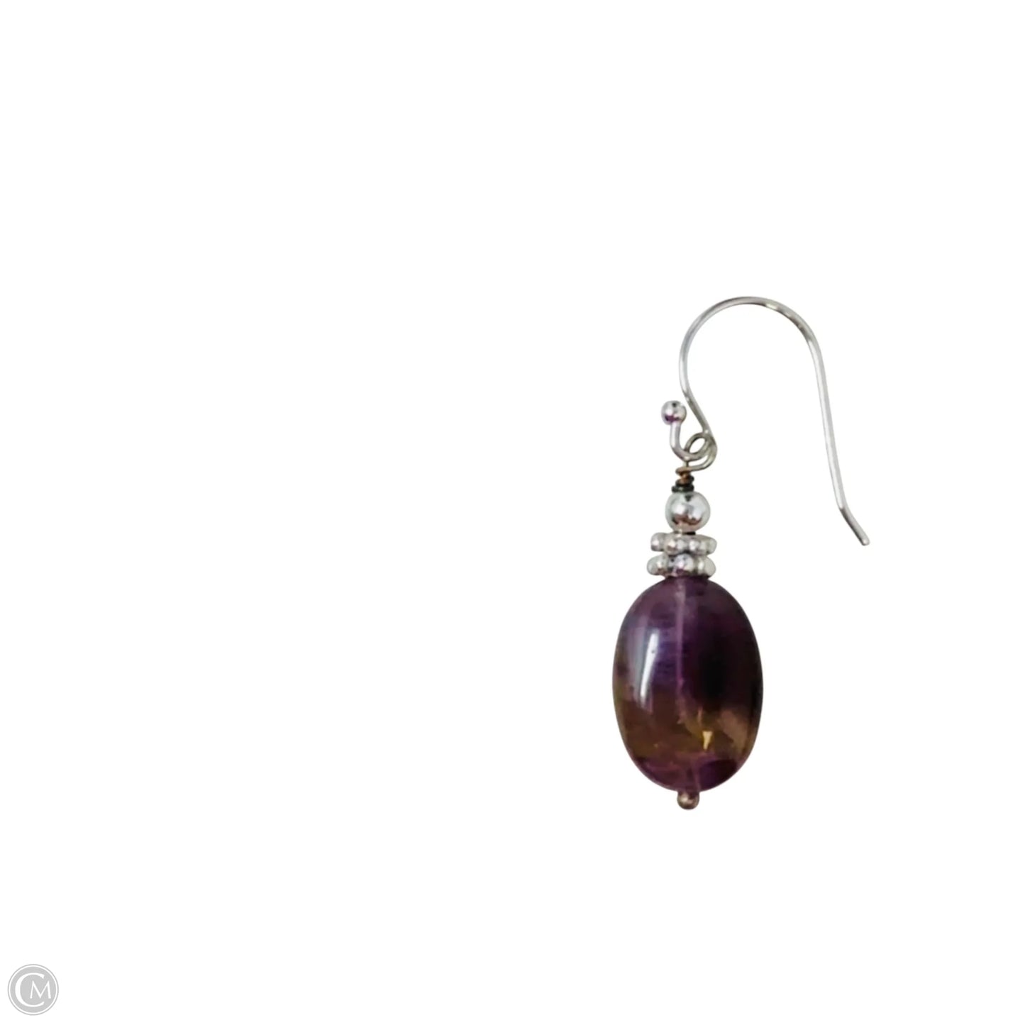 Sterling Silver & Ametrine Drop Earrings By ATI