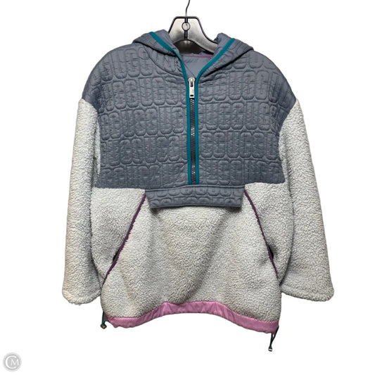 Iggy Sherpa Half Zip Pullover By Ugg In Grey, Size: S