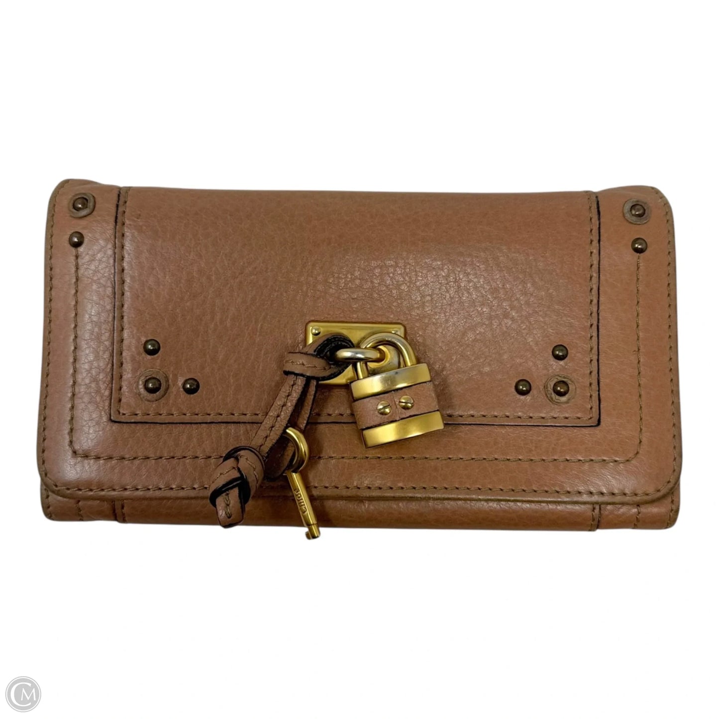 Paddington Wallet Luxury Designer By Chloe, Size: Medium