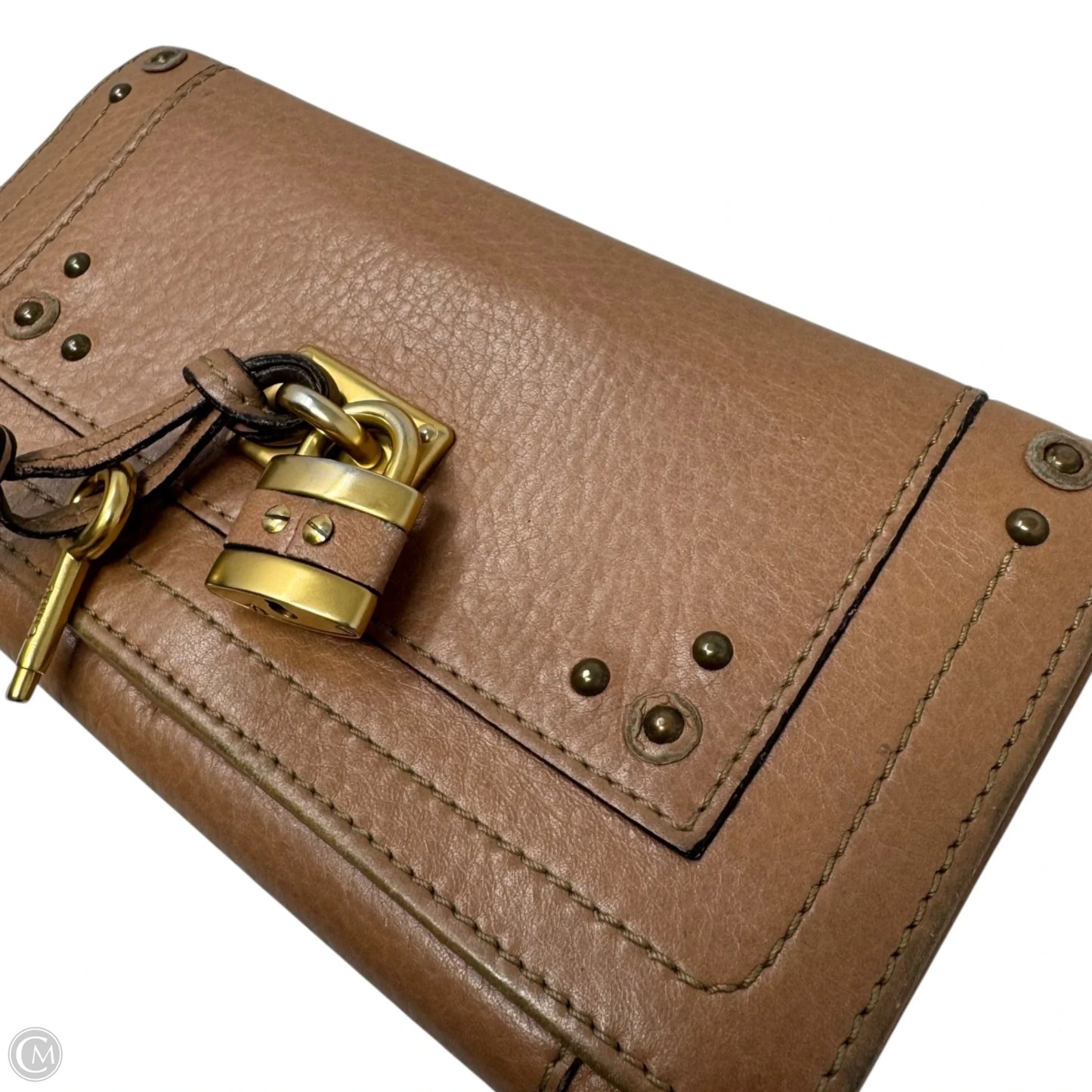 Paddington Wallet Luxury Designer By Chloe, Size: Medium