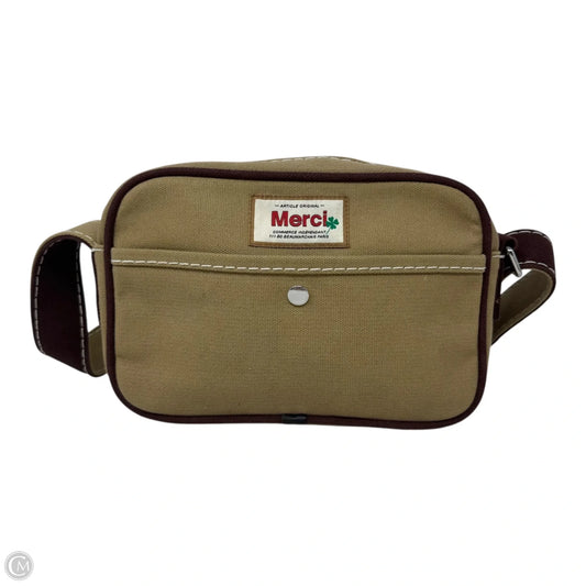 Reporter Canvas Crossbody Handbag By Merci, Size: Small