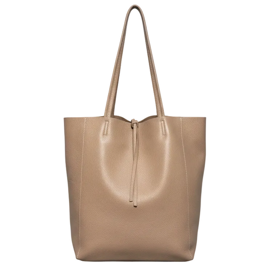 Italian Leather Tote, Size: Medium