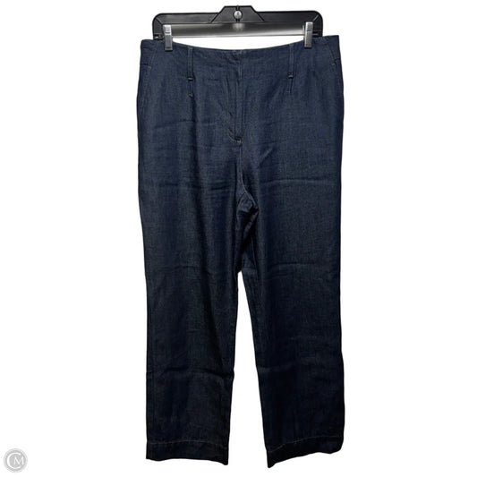 Southampton Straight Leg Pants By Talbots In Blue Denim, Size: 10