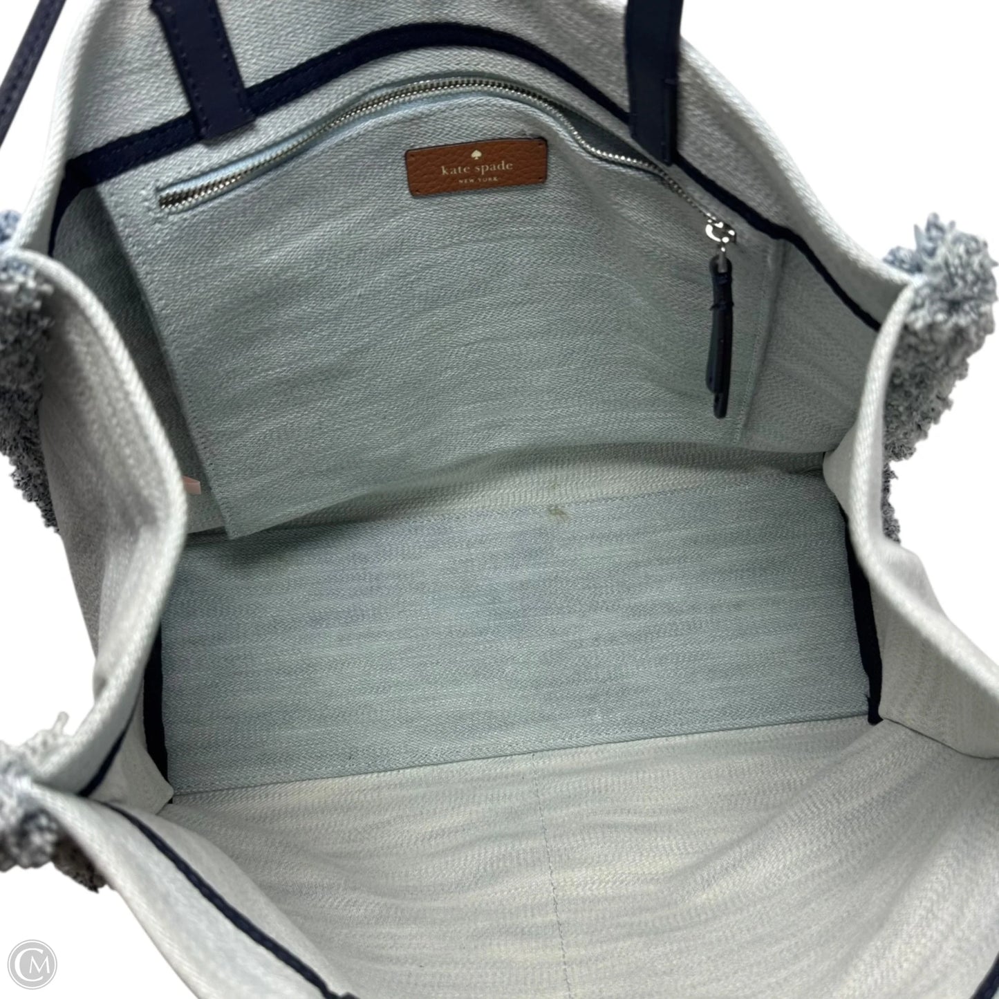 Sam Denim Tote Designer By Kate Spade, Size: Medium