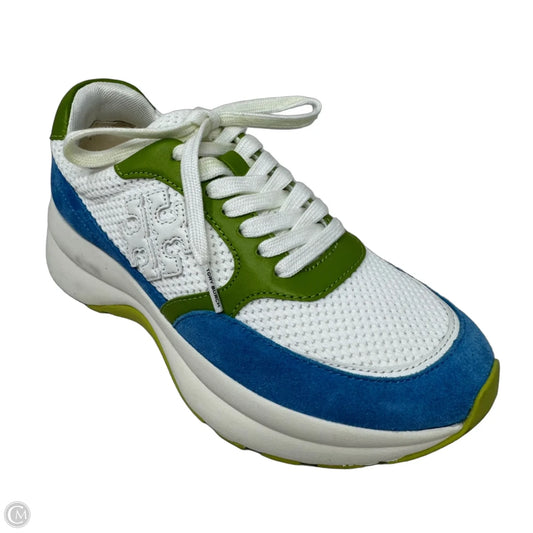 Kick Mesh Trainers Designer By Tory Burch In Colorblock, Size: 7