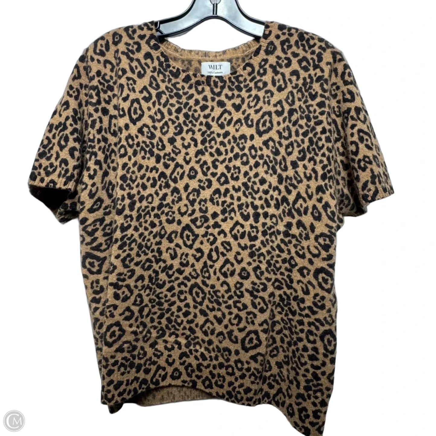 Sweater Cashmere By Wilt In Animal Print, Size: Xl