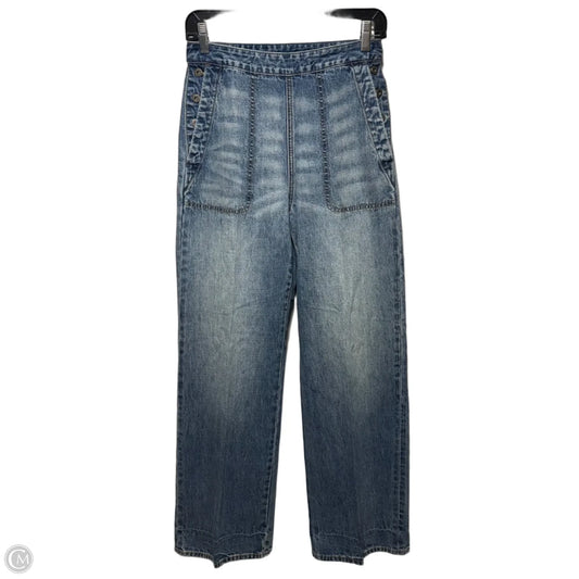 Jeans Wide Leg By James Perse In Blue Denim, Size: 2/26