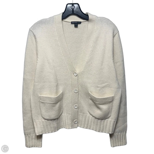 Sweater Cardigan Cashmere By James Perse In Cream, Size: M