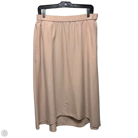 Skirt Midi By Eileen Fisher In Pink, Size: S