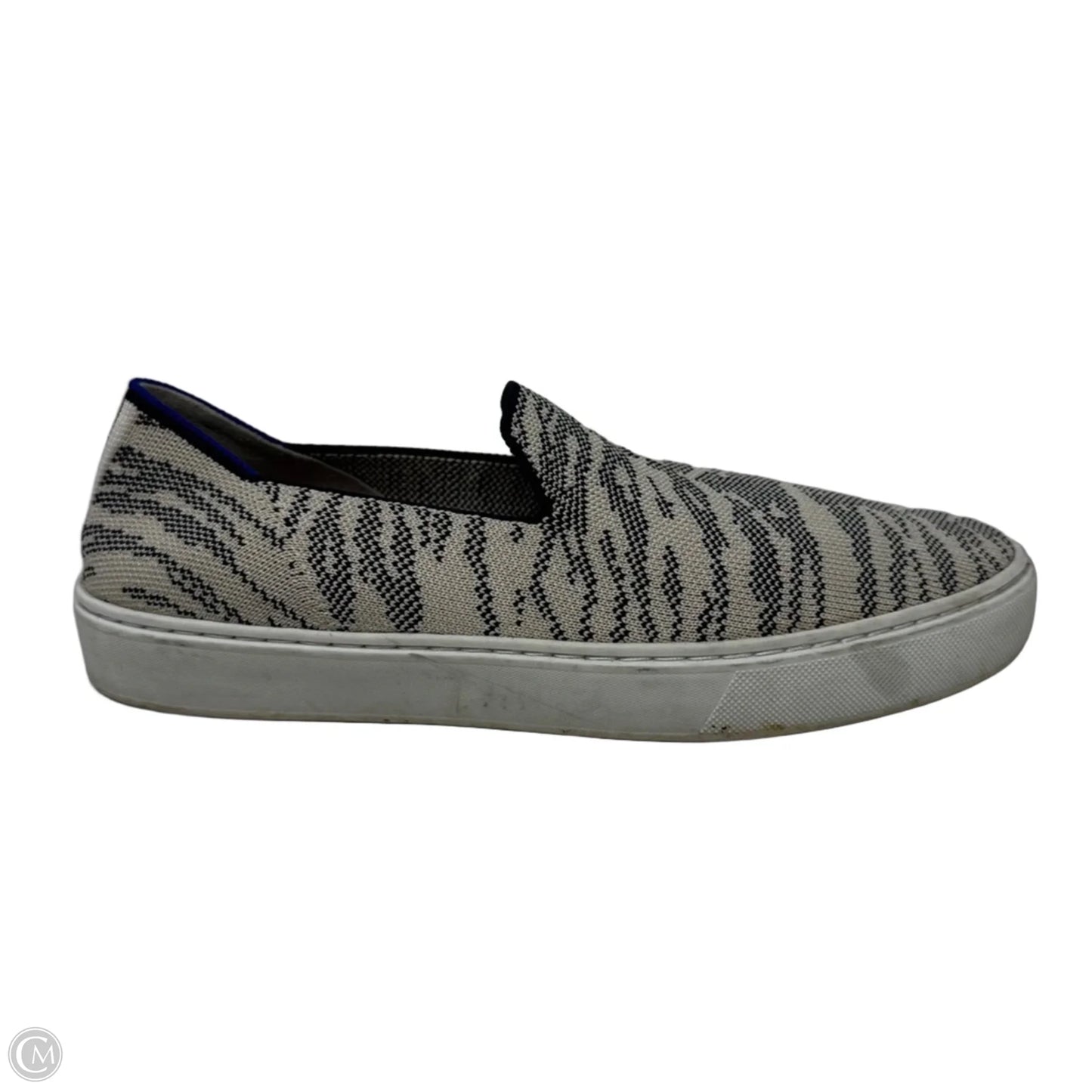 Original Slip On Shoes Flats By Rothys In Animal Print, Size: 8