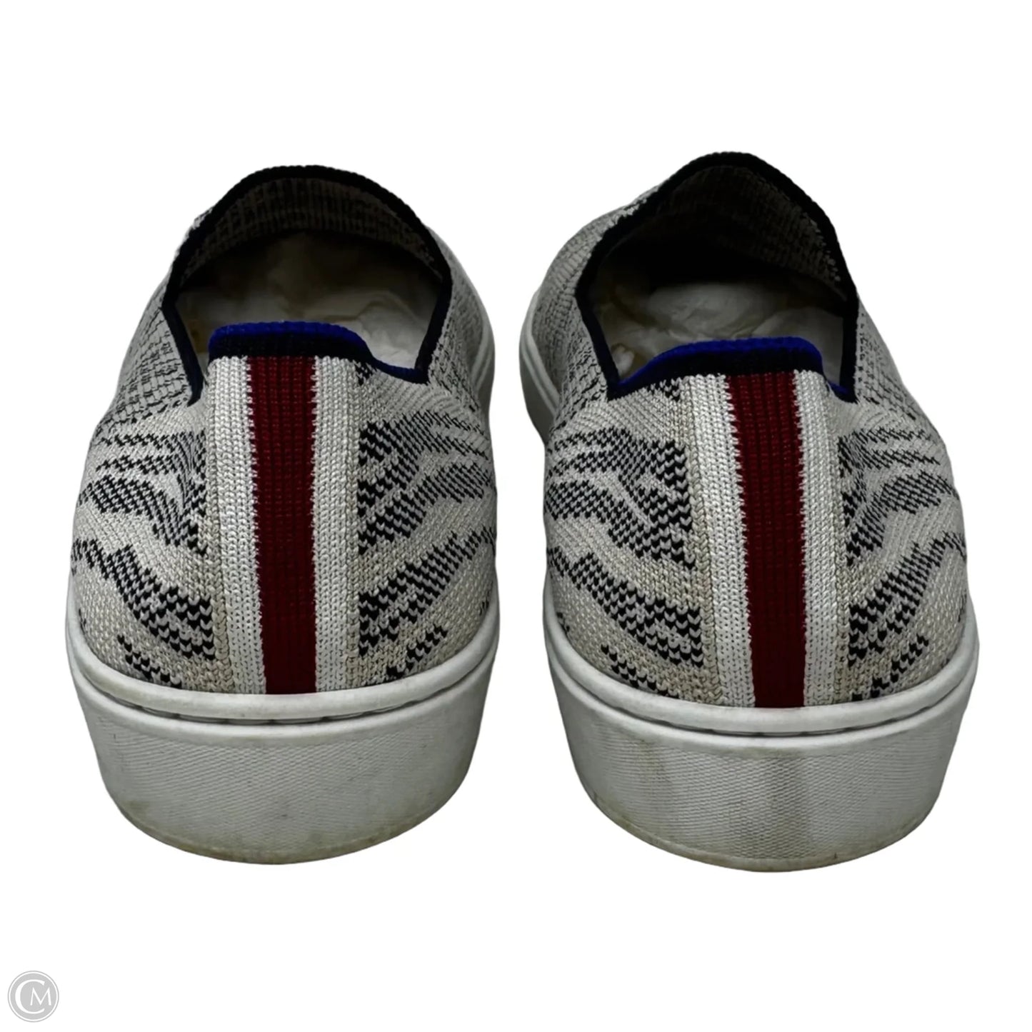Original Slip On Shoes Flats By Rothys In Animal Print, Size: 8