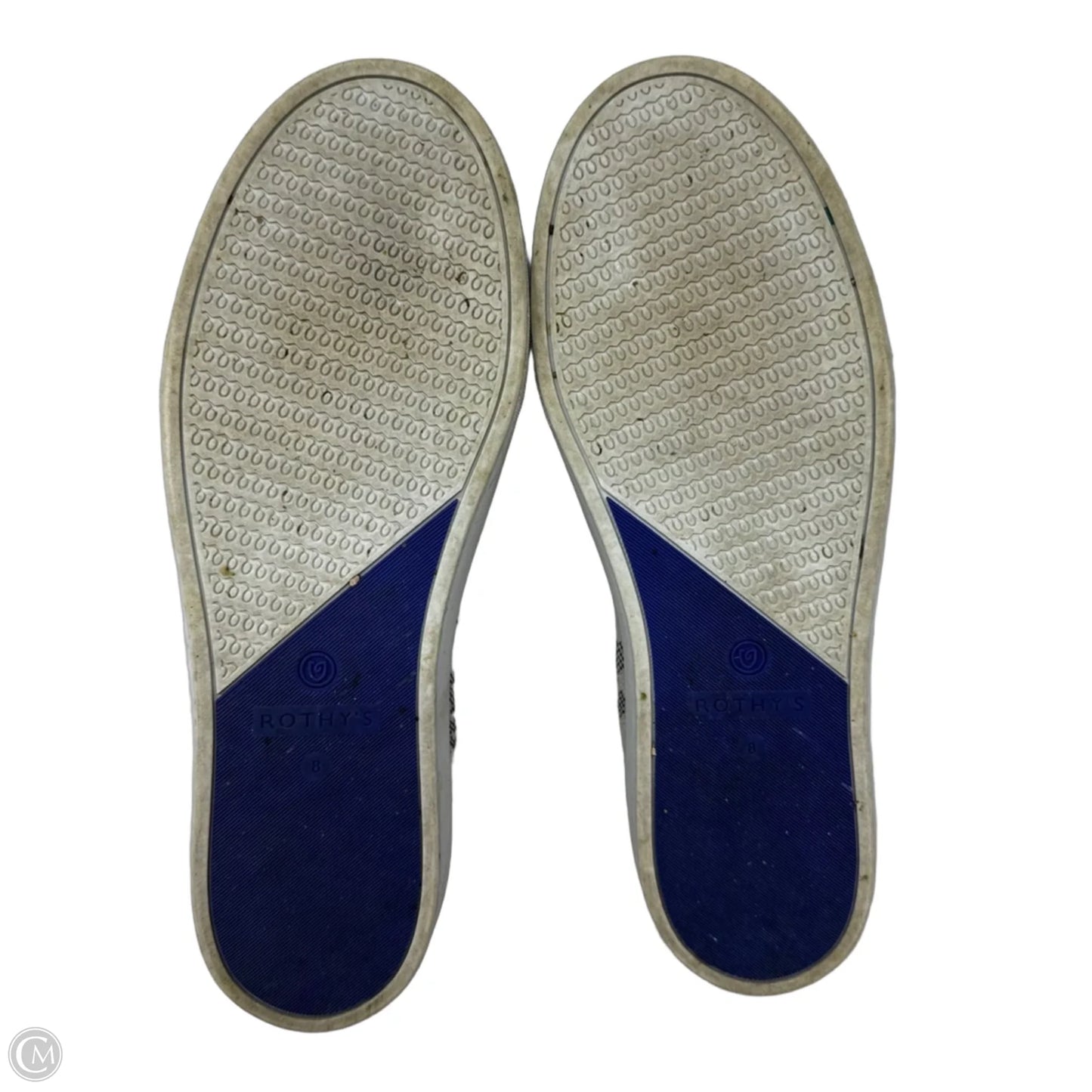 Original Slip On Shoes Flats By Rothys In Animal Print, Size: 8
