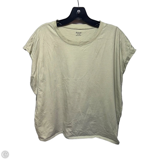 Top Sleeveless By Madewell In Green, Size: XXL