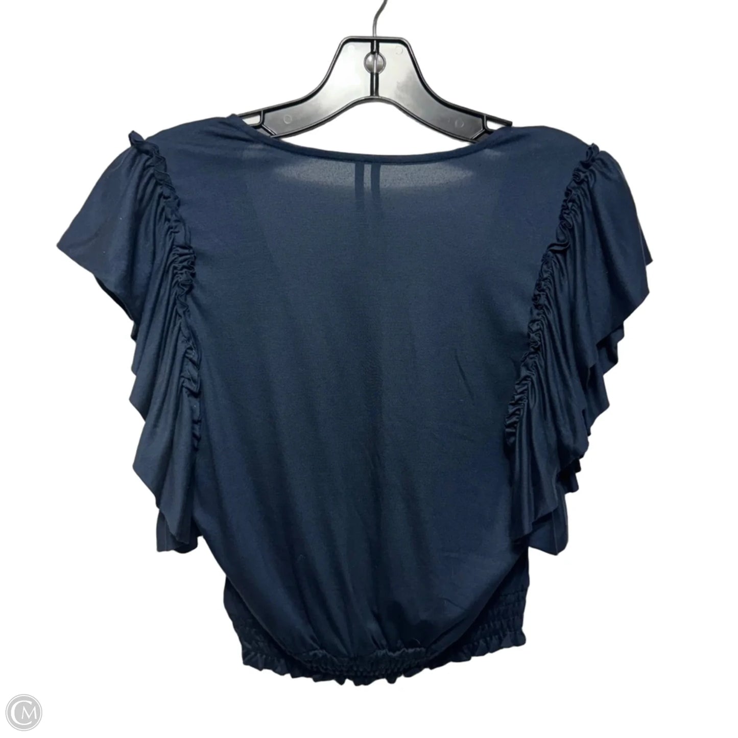 Top Sleeveless By Anthropologie In Navy, Size: Xs