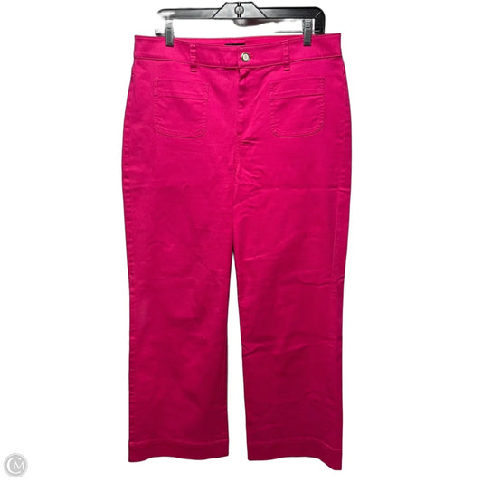 Classic Jean Trouser Jeans By Talbots In Pink, Size: 12