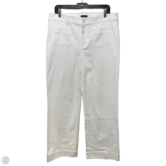 Classic Jean Trouser By Talbots In White, Size: 12