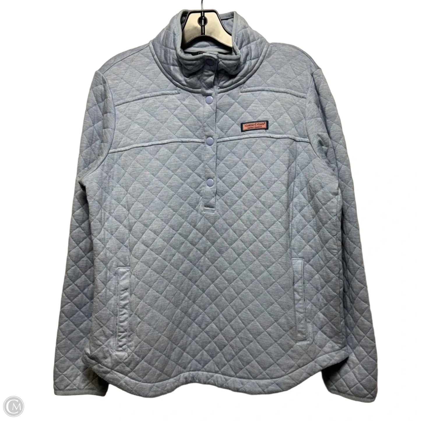 Jacket Puffer & Quilted By Vineyard Vines In Blue, Size: M