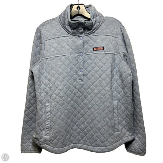 Jacket Puffer & Quilted By Vineyard Vines In Blue, Size: M