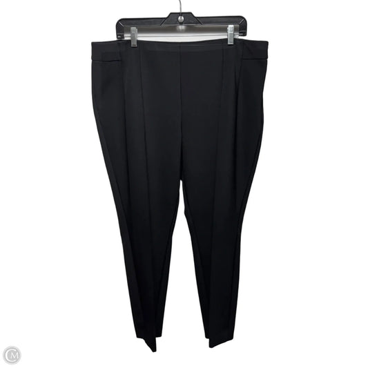 Gramercy Pants Designer By Lafayette 148 In Black, Size: 18