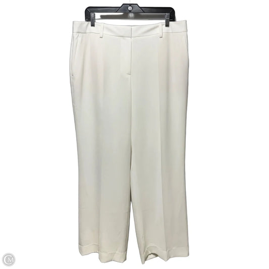 Pants Designer By Lafayette 148 In White, Size: 14