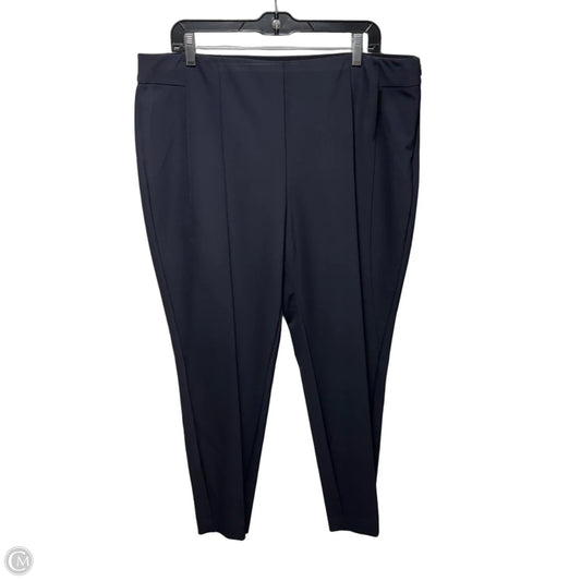 Gramercy Pants Designer By Lafayette 148 In Black, Size: 18