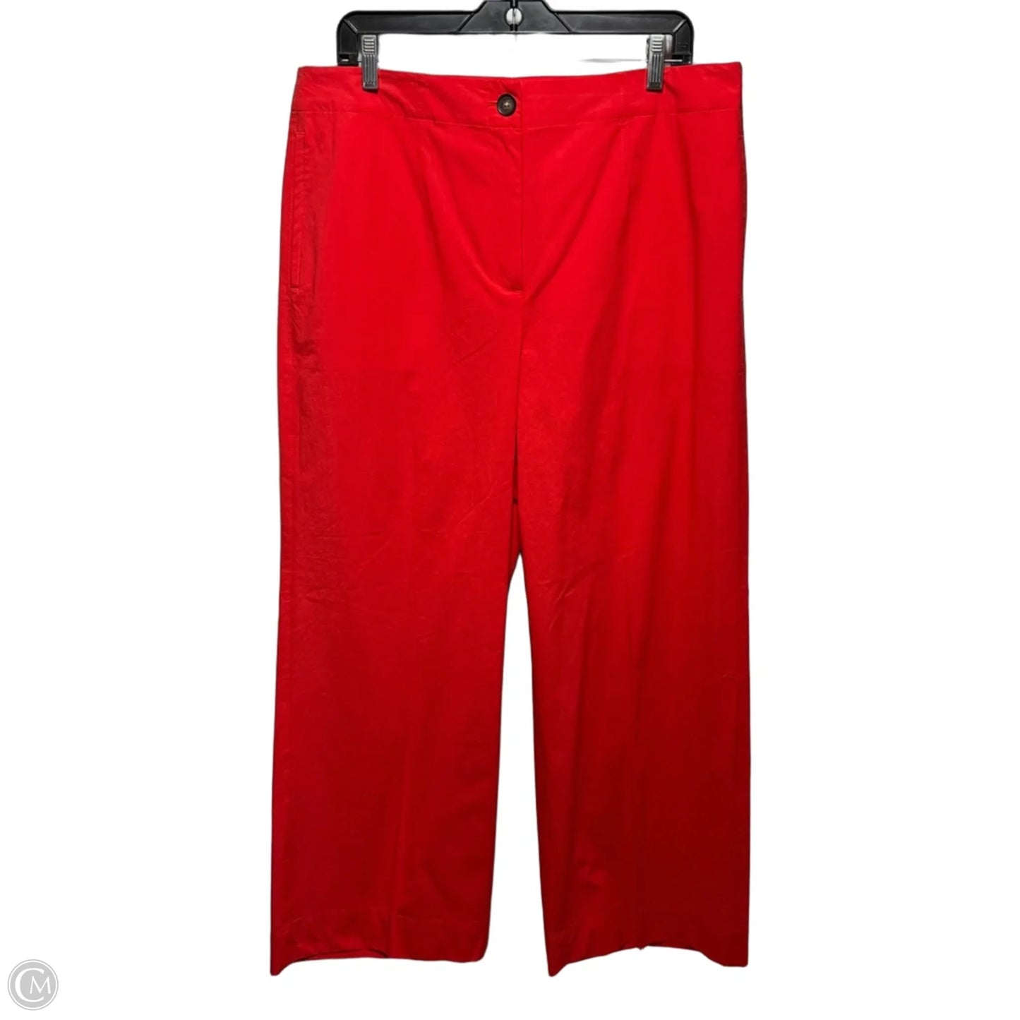 Pants Wide Leg By Talbots In Red, Size: 14