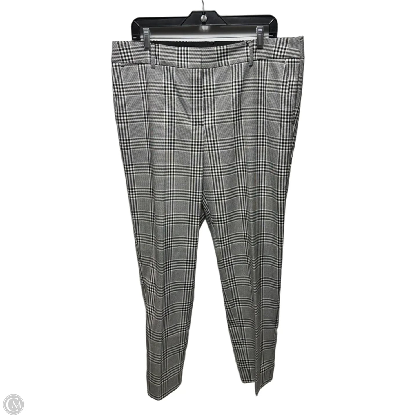 Hampshire Ankle Pants Dress By Talbots In Plaid Pattern, Size: 14