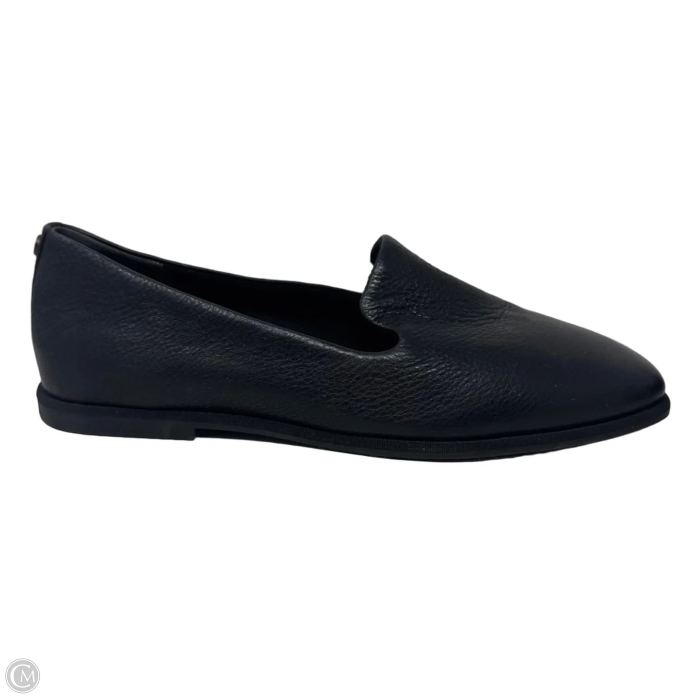 Willa Leather Loafer Shoes Flats By Vionic In Black, Size: 10