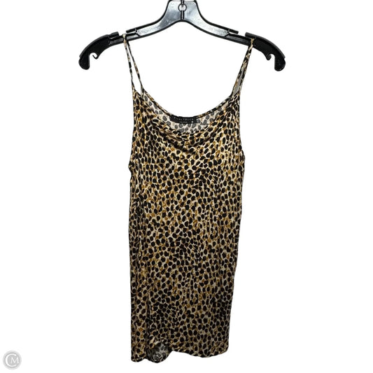 Tank Top By Final Touch In Animal Print, Size: M