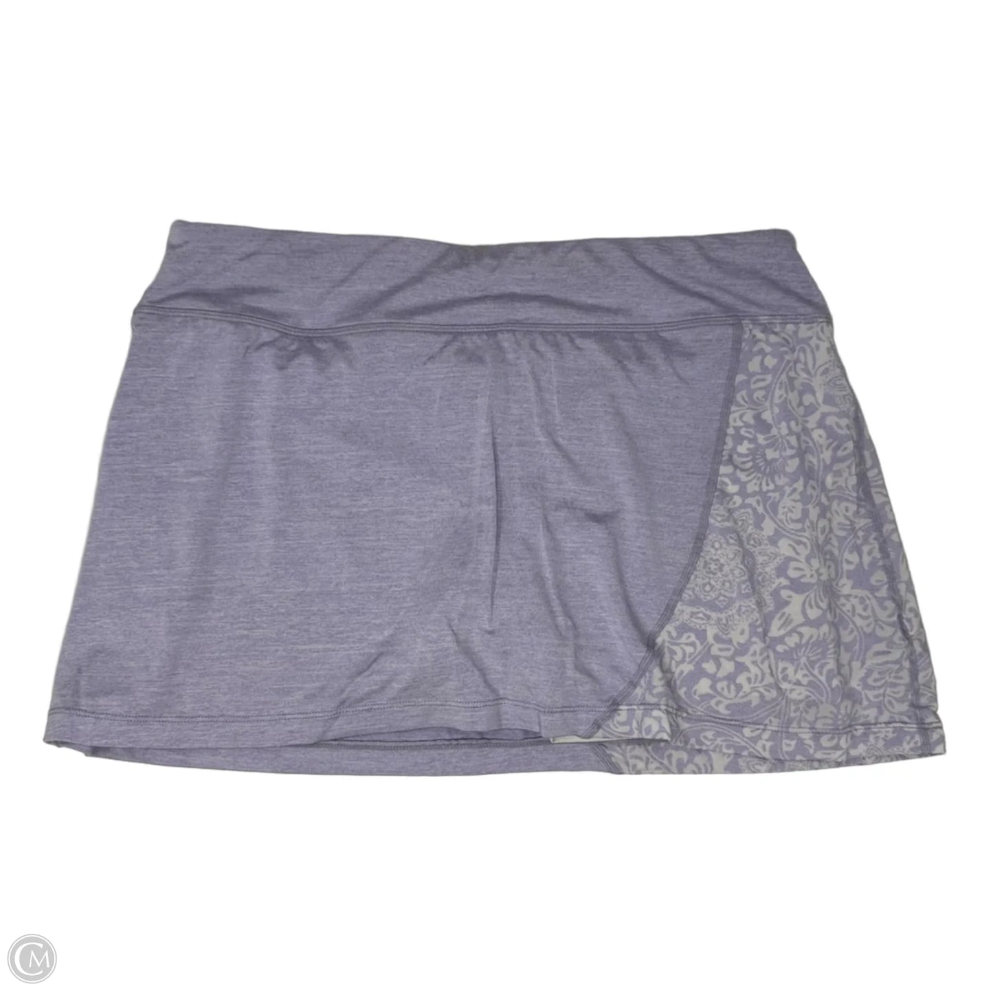 Athletic Skort By Athleta In Purple, Size: L