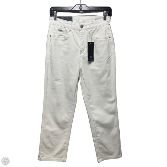 Peggy High Rise Straight Jeans By French Dressing In White, Size: 2