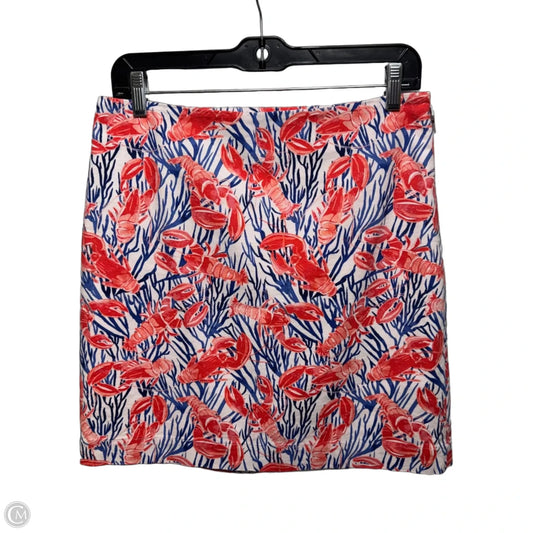 Lobster Skirt Mini & Short By Talbots In Animal Print, Size: 4