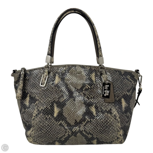 Kelsey Satchel Handbag Designer By Coach, Size: Medium