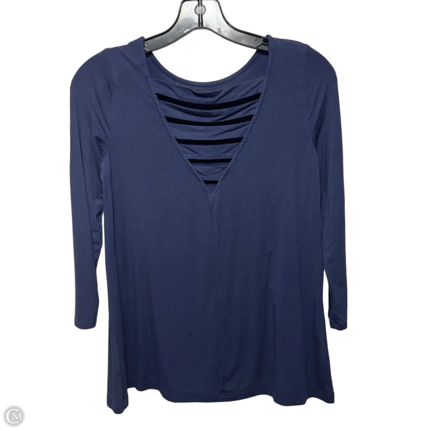 Top Long Sleeve Designer By Lilly Pulitzer In Navy, Size: Xs