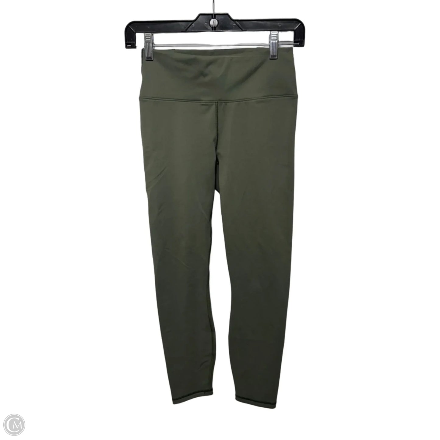 Athletic Leggings By Fabletics In Green, Size: S