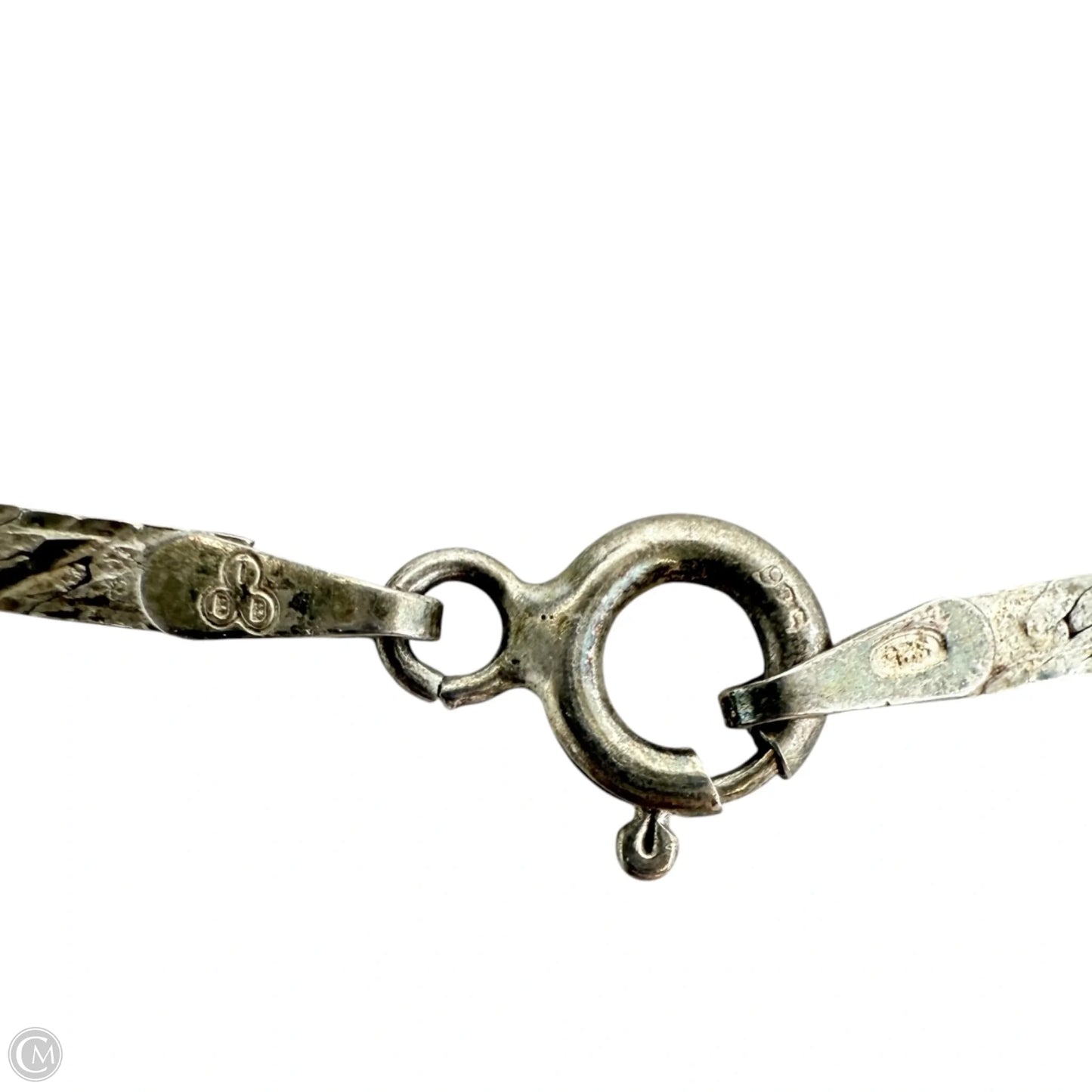 Italian Sterling Silver Herringbone Chain By IBB