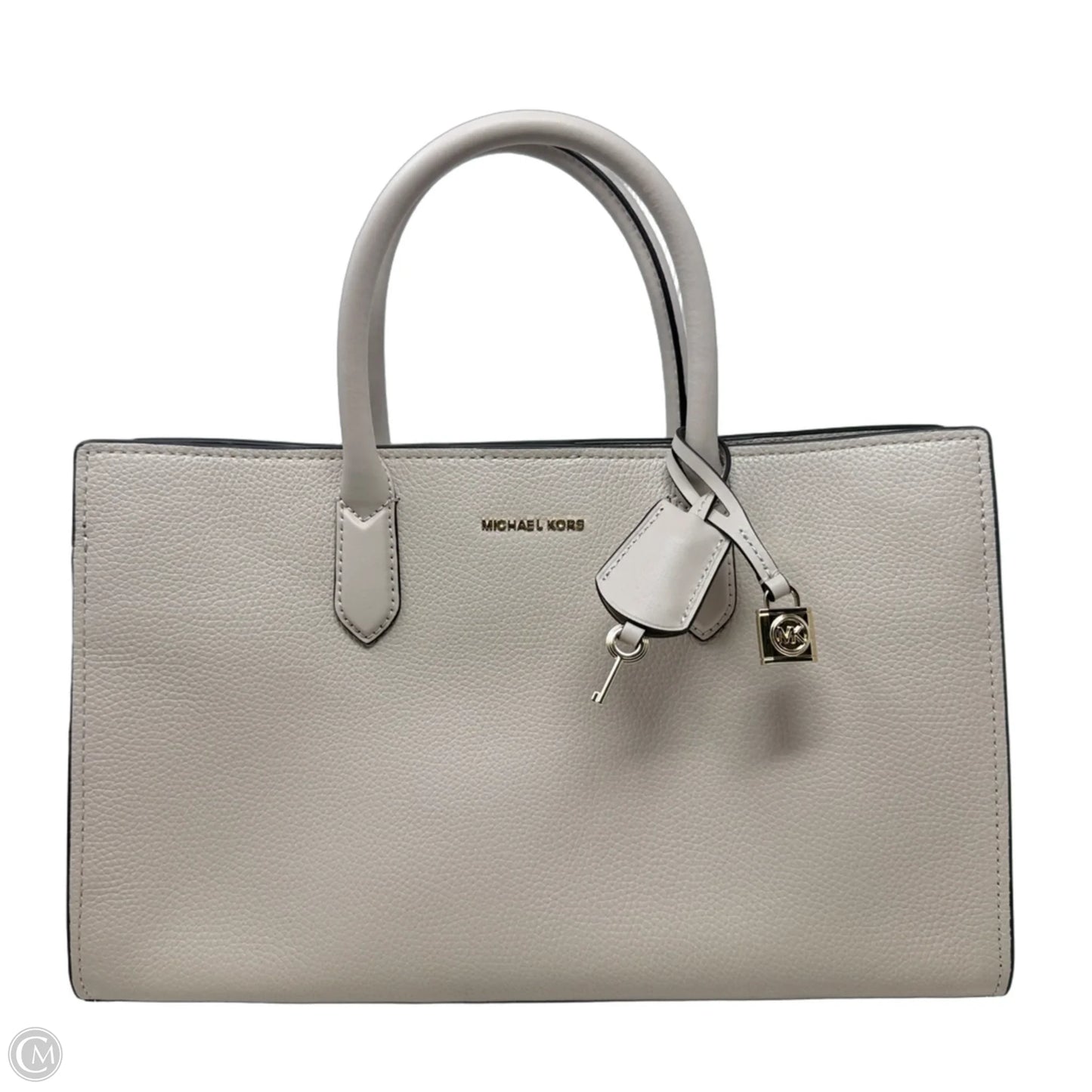 Scarlett Medium East/West Leather Satchel By Michael By Michael Kors, Size: Medium